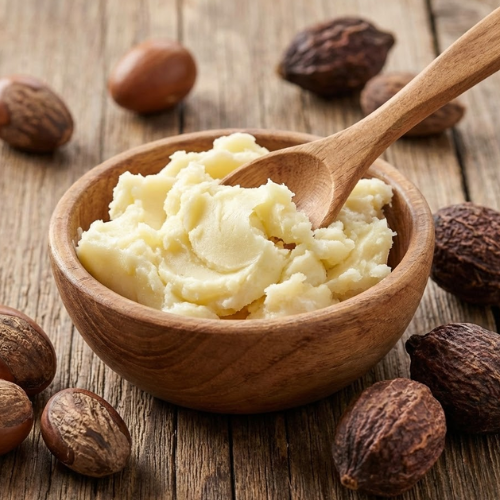 BƠ SHEA (SHEA BUTTER) NGUYÊN LIỆU MỸ PHẨM DƯỠNG ẨM SÂU, HỖ TRỢ PHỤC HỒI HÀNG RÀO DA