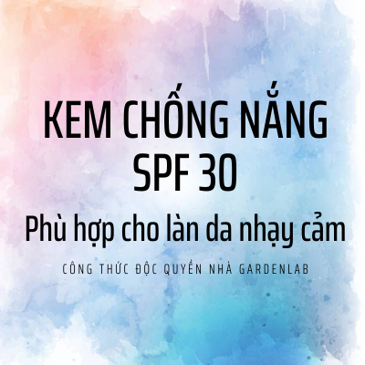 KEM CHỐNG NẮNG (DA NHẠY CẢM)